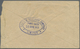 Br Französische Post In Ägypten - Port Said: 1885. The Eastern Telegraph Company Ltd Envelope, Roughly - Autres & Non Classés