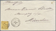 Br Französische Post In Der Levante: 1884,1885, Two Letters From "MERSINA TURQUIE-DÁSIE" And "BEYROUTHE - Autres & Non Classés