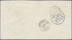 Br Französische Post In Der Levante: 1884,1885, Two Letters From "MERSINA TURQUIE-DÁSIE" And "BEYROUTHE - Autres & Non Classés