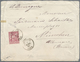 Br Französische Post In Der Levante: 1884,1885, Two Letters From "MERSINA TURQUIE-DÁSIE" And "BEYROUTHE - Autres & Non Classés