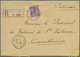 Br Französische Post In Marokko: 1916. Registered Envelope Addressed To Casablanca Bearing French Maroc - Autres & Non Classés