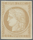 * Französische Kolonien - Allgemeine Ausgabe: 1871, Ceres 10 C. Light Brown As Unused Item With Gum, G - Autres & Non Classés