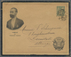 GA Frankreich - Ganzsachen: 1894, 5c. Green "Sage", Stamped To Order Envelope "HOMMAGE AU PRESIDENT MAR - Autres & Non Classés