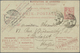 GA Frankreich - Ganzsachen: 1903, France. Advertising Post Card 10c Rights Of Man With Textual Ads On F - Other & Unclassified