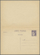 GA Frankreich - Ganzsachen: 1938/1941, Type "Paix", 55c. Lilac, Reply Card, Unused. One Of The Rarest S - Autres & Non Classés