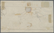 Br Frankreich - Stempel: "ALEXANDRIE", 20 C. Blue And 80 C. Rose Napoléon On Cover Tied GC "3704" And " - 1877-1920: Période Semi Moderne