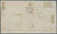 Br Frankreich - Stempel: "ALEXANDRIE", 20 C. Blue And 80 C. Rose Napoléon On Cover Tied GC "3704" And " - 1877-1920: Semi-moderne Periode