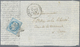 Br Frankreich - Ballonpost: 1870, 15 Oct, Ballon Monte Lettersheet (separated In Two Parts), Printed Ci - 1960-.... Brieven & Documenten