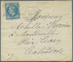 Br Frankreich - Ballonpost: 1870, BALLON MONTE "La Ville De Paris", Fine Letter Postmarked December 12t - 1960-.... Lettres & Documents