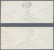 Br Frankreich - Ballonpost: 1870, "Archimede" And "Tourneville", Two Tiny Covers To The Same Address In - 1960-.... Brieven & Documenten