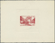 (*) Frankreich - Besonderheiten: 1946. Epreuve D'artiste Signée In Red For Non-issued Stamp "100fr Libér - Autres & Non Classés