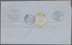 Br Gibraltar: 1862. Stampless Envelope From Well Known Macau Correspondence Addressed 'Jose Matia, Cadi - Gibraltar