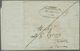 Br Griechenland - Vorphilatelie: 1842. Stampless Envelope From "CORFU 30/GUIGNO 1842" Addressed To Trie - ...-1861 Voorfilatelie