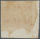 **/* Griechenland: 1862-67, 80 L. Carmine Corner Margin Block Of Six With Numeral Imprint On Reverse, Min - Lettres & Documents