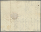 Br Großbritannien - Vorphilatelie: 1773, Folded Letter From LONDON To Lille, France With Black Line Sta - ...-1840 Voorlopers