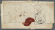 Br Großbritannien - Vorphilatelie: 1837, Folded Entire Letter To Cologne With Red Double Cds "ANGLETERR - ...-1840 Voorlopers