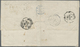 Br Großbritannien: 1864. Envelope Addressed To Algeria, North Africa Bearing SG 43, 1d Rose (2) And SG - Autres & Non Classés