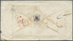 Br Großbritannien: 1857-1862 Three Covers (some Faults) To India All Franked By 1856 6d. Lilac, One Add - Altri & Non Classificati