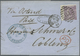 Br Großbritannien: 1866/1870, Three Highly Attractive Entires Sent From London To Coblenz And Heilbronn - Autres & Non Classés