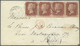 Br Großbritannien: 1866/1870, Three Highly Attractive Entires Sent From London To Coblenz And Heilbronn - Autres & Non Classés