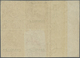 ** Großbritannien: 1912, 1d. Scarlet, Wm Simple Cypher, Imperforate Left Marginal Block Of Four With "C - Sonstige & Ohne Zuordnung