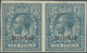 **/* Großbritannien: 1924, 10d. Turquoise-blue, Wm Block Cypher, Imperforate Horiz. Pair With "Specimen" - Autres & Non Classés