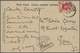 Britische Post In China: 1919, KGV 4 C. Tied "CANTON B AP 2 19" To Ppc "Chinese Temple, Canton" To P - Andere & Zonder Classificatie