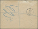 Br Britische Post In Marokko: 1906, Registered Letter With 10 And 20 Cent. QV And 5 Nad 50 Centimos Edw - Autres & Non Classés