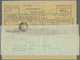 Br Britische Militärpost II. WK: 1948, "B. A. ERITREA" KGVI 10 Sh., 2x 2Sh50C And 75 C On Franked Teleg - Autres & Non Classés