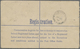 GA Britische Militärpost II. WK: 1943 KGVI. 2s6d. Yellow-green Optd. "M.E.F." Uprating Postal Stationer - Autres & Non Classés