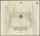 GA Großbritannien - Ganzsachen: 1842, Mulready Advert 1d Lettersheet, "John Richards & Co., Law Books/M - 1840 Enveloppes Mulready
