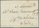 Br Großbritannien - Stempel: 1794, Letter "S" For Spain In Circled Postmark Of London On Letter From Ca - Marcofilie