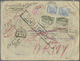 Br Großbritannien - Besonderheiten: 1942/1943, Bankletter Sent From Buenos Aires To An Officer "Royal A - Autres & Non Classés