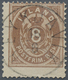 O Island: 1873, 8 Skilling Oval Cancelled With "REYKUAVIK 16 / 6 "datestamp. - Other & Unclassified