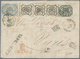 Br Italien - Altitalienische Staaten: Kirchenstaat: 1860, Folded Envelope Bearing 6b. Black On Greenish - Etats Pontificaux