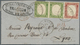 Br Italien - Altitalienische Staaten: Sardinien: 1857, Envelope (vertical Fold Affecting One Adhesive) - Sardaigne