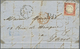 Delcampe - Br Italien - Altitalienische Staaten: Sardinien: 1861/1862: Three Letters Franked With The Fourth Emiss - Sardinien