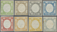 * Italien: 1861, Neapolitan Province, ½t. To 50gr., Complete Set Of Eight Values, Bright Colours, Clos - Marcophilie