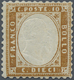 * Italien: 1862, 10c. Brown, Better Shade, Fresh Colour, Normally Perforated, Mint O.g., Creasing At U - Marcophilie