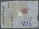 Brfst Italien: 1861, 10c. Bistre, Bright Colour, Normal Perforation, On Piece Oblit. "NAPOLI", Signed E.Di - Marcophilie