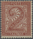 (*) Italien: 1863, 2c. Brownish Red, London Printing, Fresh Colour, Well Perforated, Unused With Part Of - Marcophilie