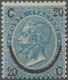 ** Italien: 1865, 20c. On 15cmi. Blue, Type II, Fresh Colour, Well Perforated, Unmounted Mint, Toning S - Marcophilie