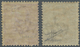 ** Italien: 1901, 40c. Brown And 50c. Violet, Fresh Colour And Well Perforated, Unmounted Mint, Signed - Marcophilie