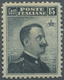 ** Italien: 1906, 15c. Slate, Fresh Colour, Quite Well Perforated (some Flat Perfs At Right Corners), V - Marcophilie