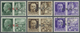 O Italien - Militärpostmarken: Nationalgarde: 1944, König Viktor Emanuel 25 C. Grün, 30 C. Braun Und 5 - Autres & Non Classés