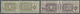 ** Italien - Paketmarken: 1922, Wappen Und Wertziffer 15 L. Olivgrau Und 20 L. Bräunlichlila Mit Wz. Kr - Postpaketten