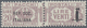 ** Italien - Paketmarken: 1944, "REPUBBLICA SOCIALE" Overprint, 20l. Lilac, Unmounted Mint, Shifted Per - Postpaketten