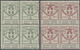 **/ Italien - Portofreiheitsmarken: 1924, GRUPPO D'AZIONE SCUOLE-MILANO, Complete Set Of Four Stamps As - Franchise