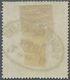 O Italien - Verrechnungsmarken: 1874, König Viktor Emanuel II. 10 C. Braungelb Mit Klaren Ovalstempel - Fiscale Zegels