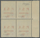 **/ Italien - Lokalausgaben 1944/45 - Mantova: 1944, 25 On 25l. Slate, Marginal Block Of Four, Unmounted - Autres & Non Classés